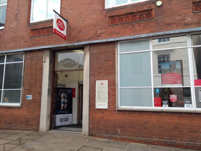 Outside Beverley Post Office