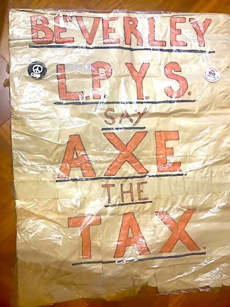 Poll Tax banner