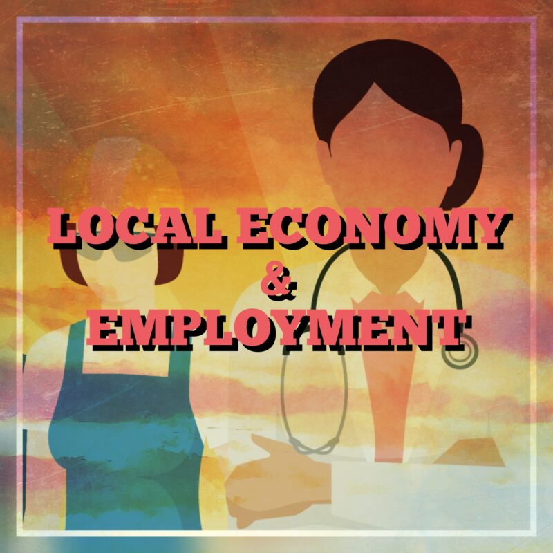 If people have a good enough income, then the local economy is boosted.