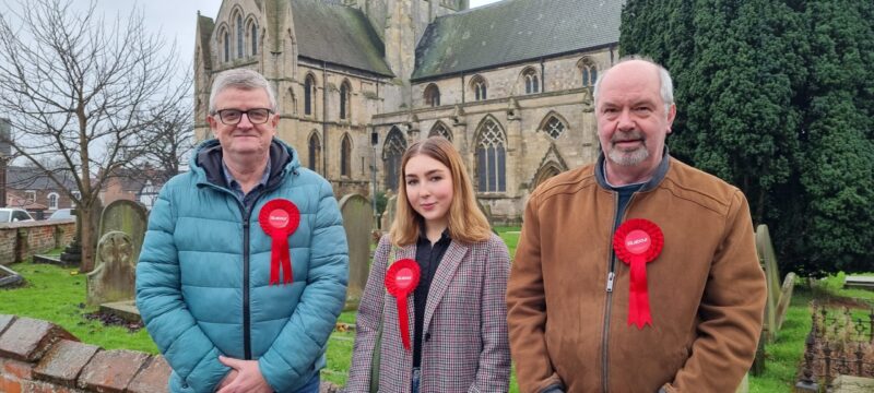 Our three excellent candidates for South West Holderness