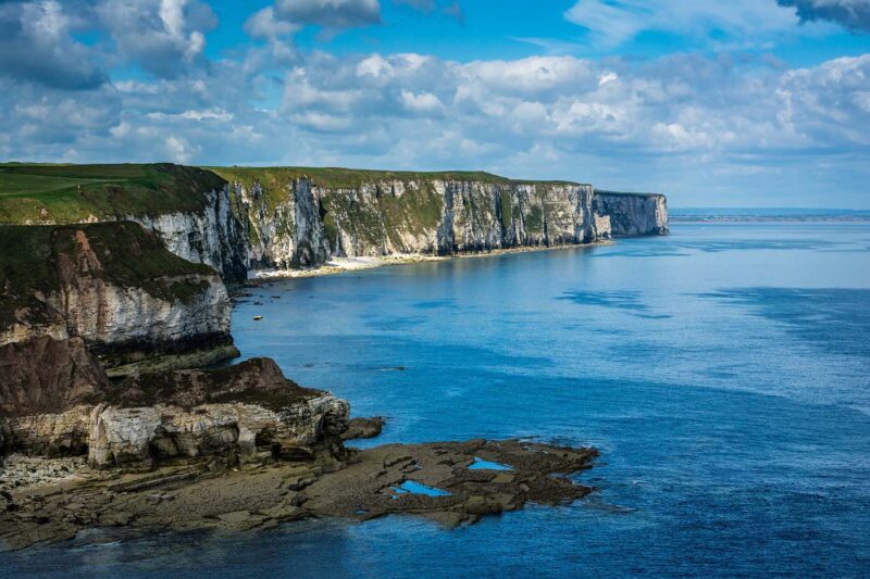 A fantastic view of part of the East Riding of Yorkshire coast